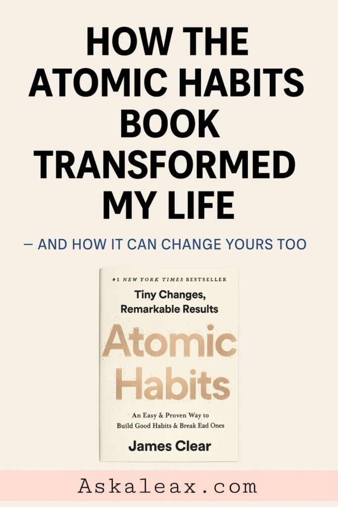 Atomic Habits Book